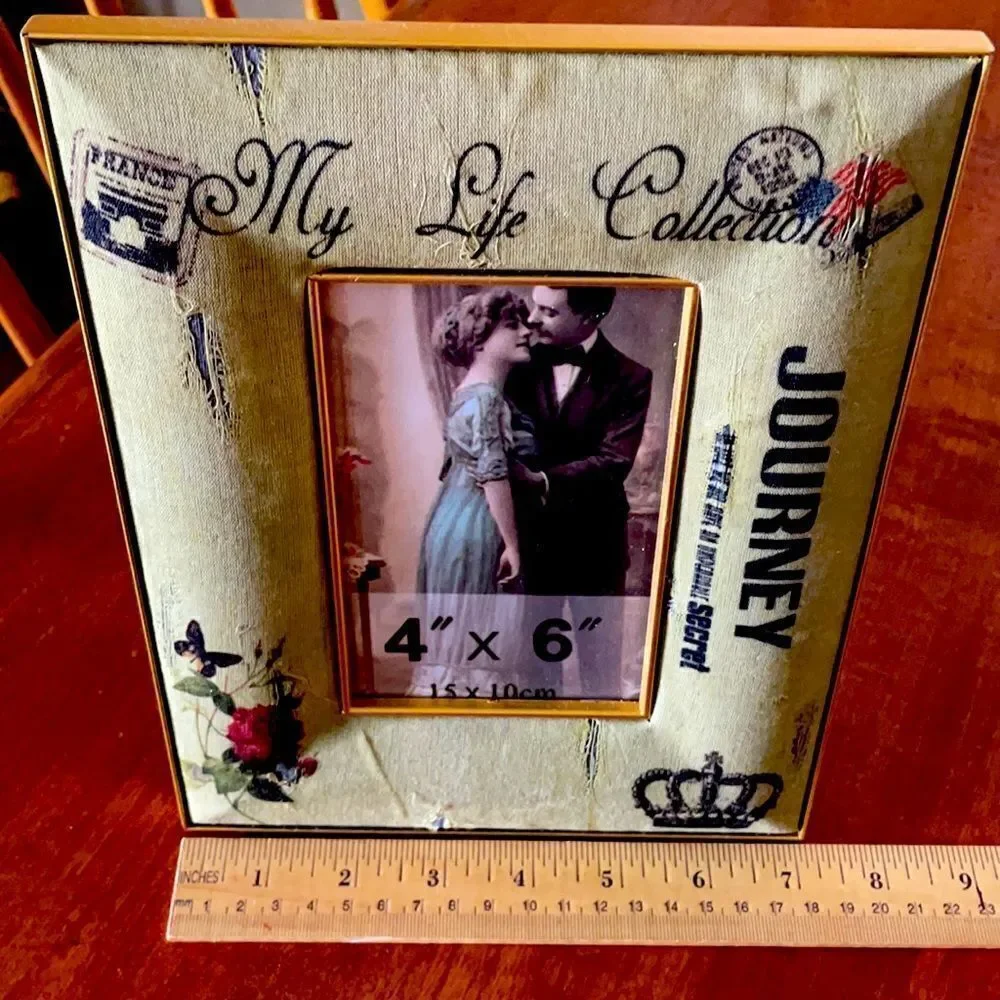 NEW Antique looking 4x6 Photo Frame